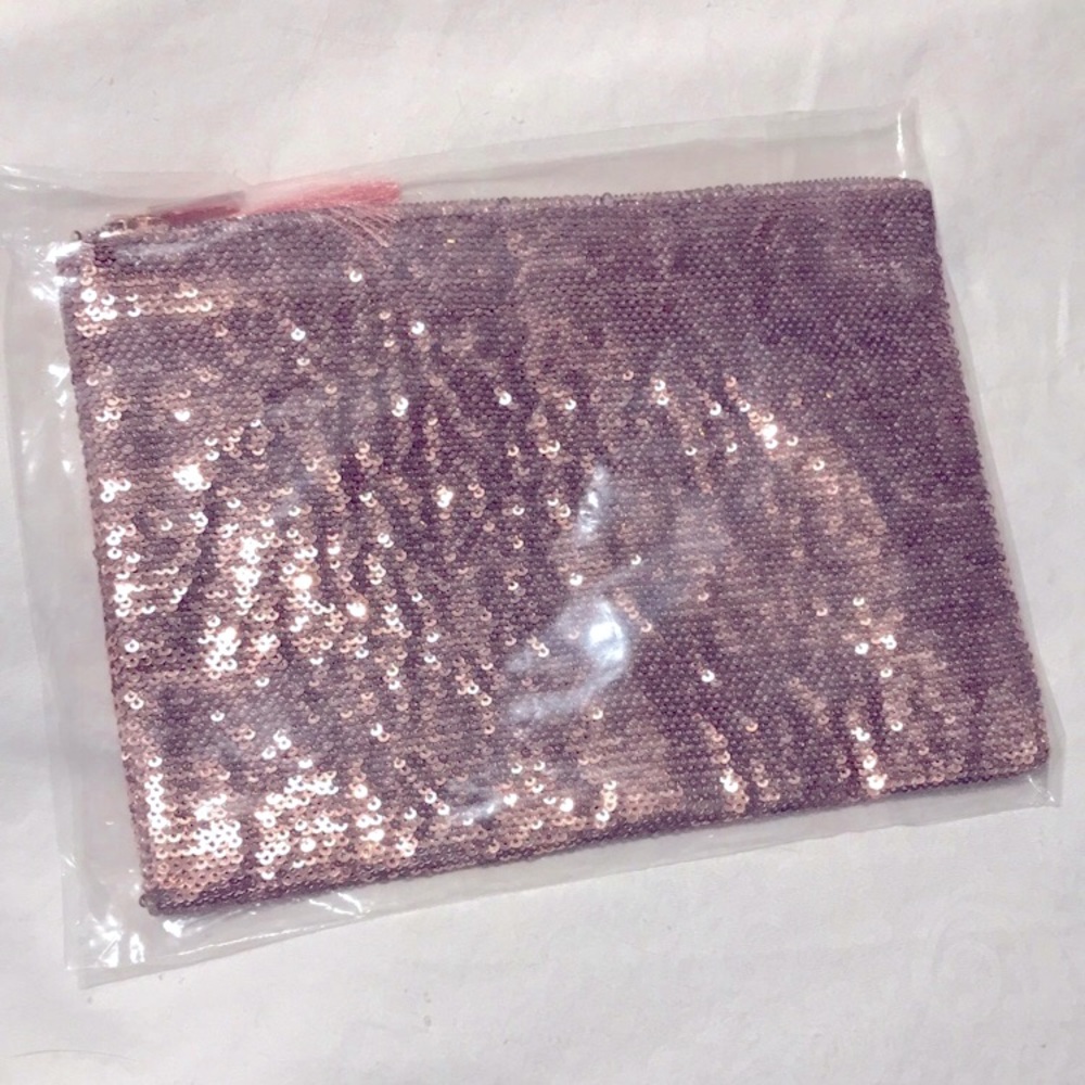 Tarte Rose Gold cosmetic bag